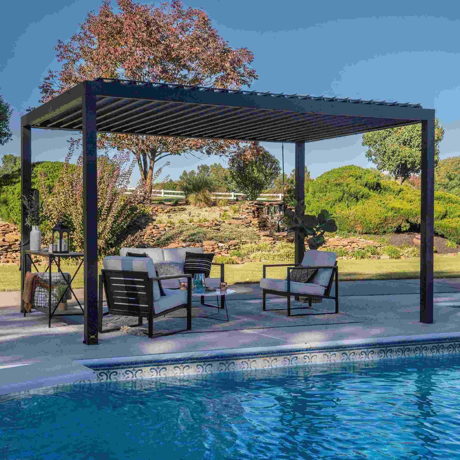 Louvered Pergola